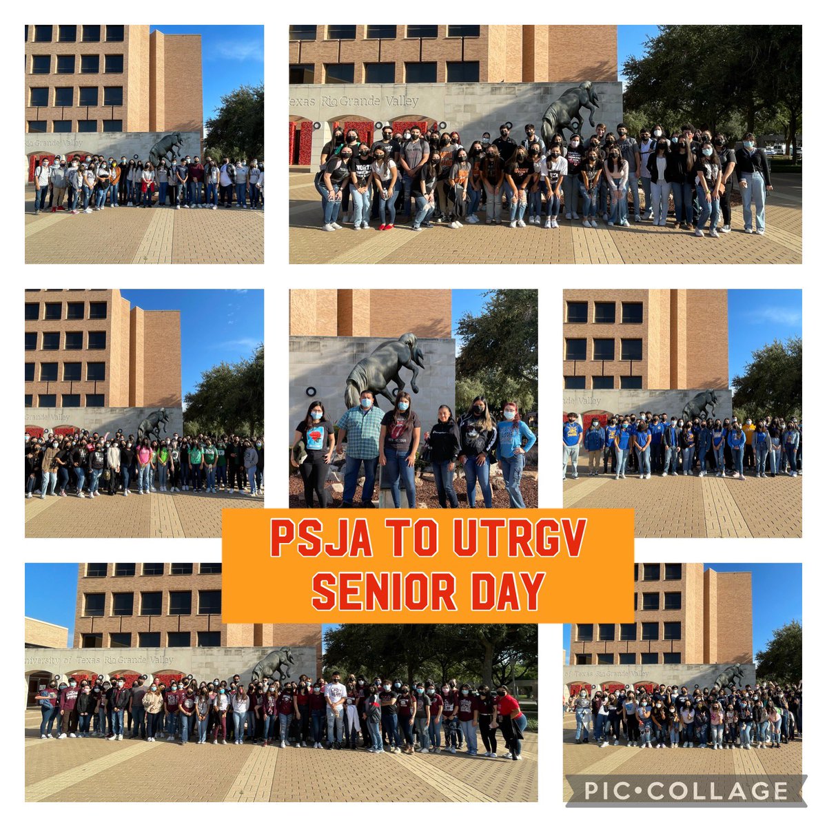 advisorcgarcia's tweet photo. Thank you @utrgv for hosting our @PSJAISD to UTRGV Senior Day! Our seniors heard presentations from the offices of Admissions, Financial Aid, Housing, Programs of Study, Professors and had a campus tour. #PSJAinspires @AdvisorGarcia @advisorcarrillo @advisorcmolina @EchsPsja https://t.co/NIYvZTZNod
