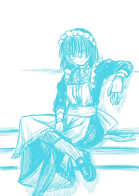 寝れないから落書き