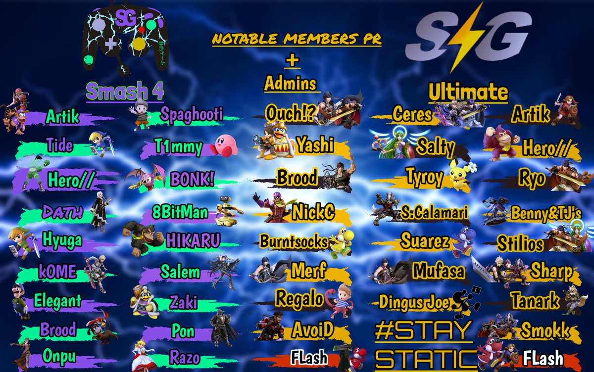 StaTic Gaming (...Smash 6🤝) tweet media