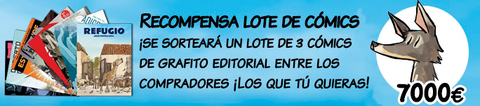 Estos de <a href="/grafitoed/">Grafito Editorial</a> se han vuelto locos.  la proxima recompensa a desbloquear en la preventa de DIARIO DE UN REFUGIO es un sorteo entre todos los participantes de un lote de TRES comics de su catalogo Puedes leer las primeras pags en el enlace grafitoeditorial.com/producto/diari…