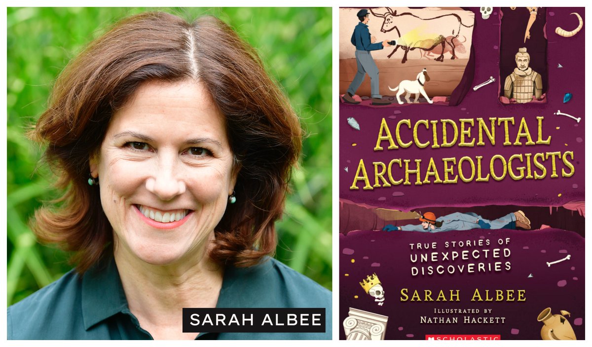 CTBookCTH's tweet photo. Congratulations to Sarah Albee!
Accidental Archaeologists wins the 2021 Connecticut Book Award for Young Readers | NonFiction
#ctlit #ctpoetry #ctbook #ctauthor #literature #poetry #ctbookawards2021 https://t.co/WbKtDOtb3h
