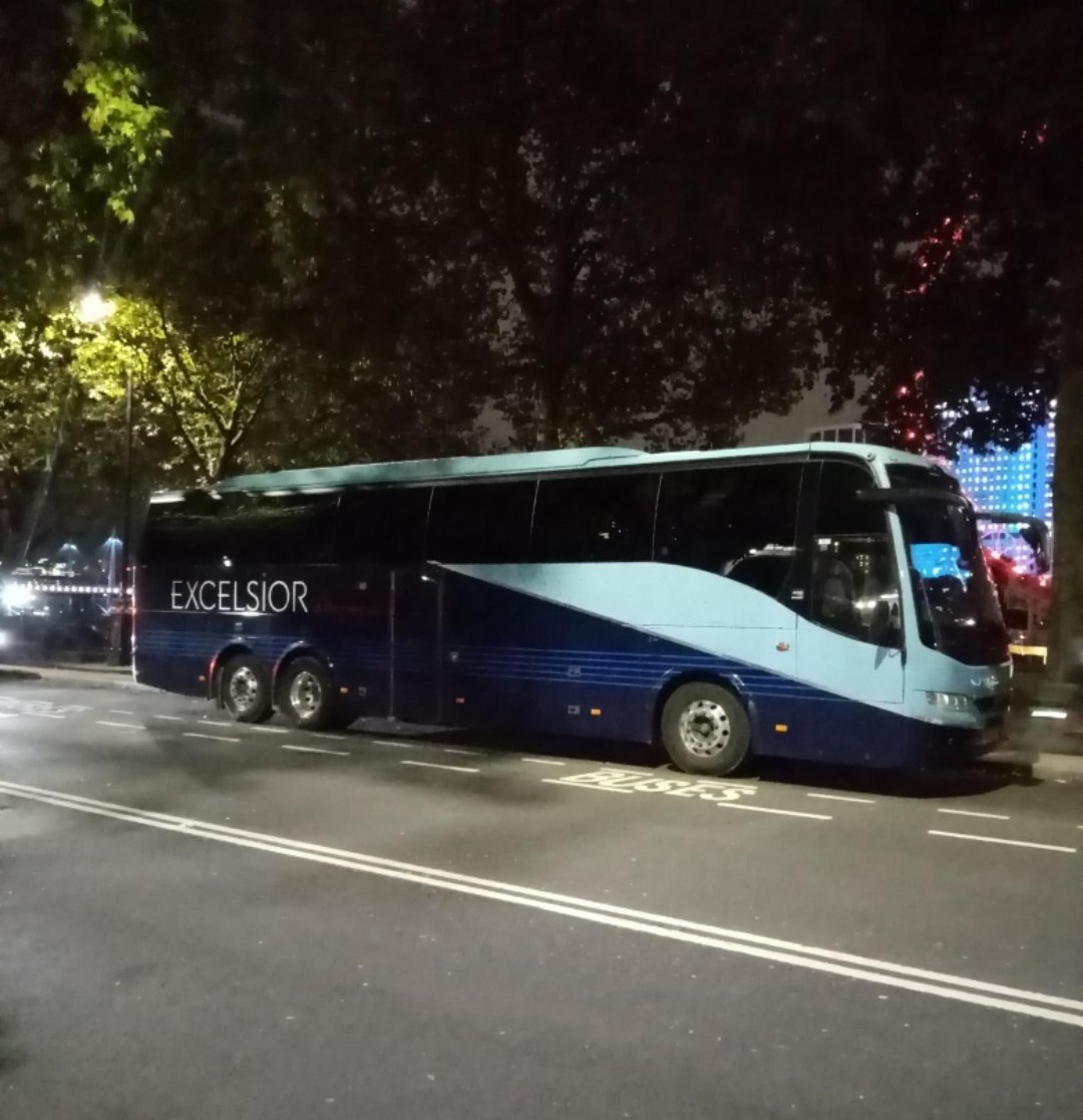 ExcelsiorCoach's tweet photo. Welcome on board @LeAF_Studio @leaf, have an enjoyable evening at the #theatre. @ExcelsiorCoach fleet no: 6 by #RussM. (all the best to @dannypoole30 with your house move ๐๐) #effortlesscoachhire https://t.co/U9eLRqcb4Q
