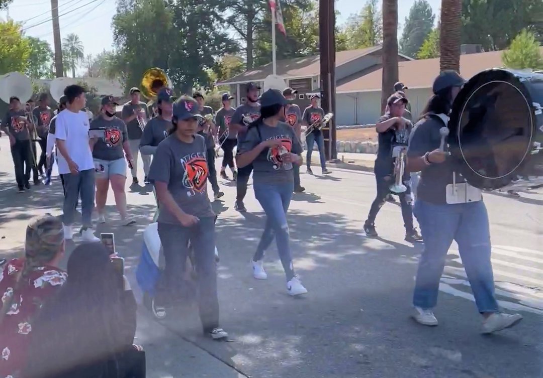 Let's Go Tigers! 2021 Homecoming Parade! <a href="/SanJacintoHS/">San Jacinto High</a> #Homecoming2021