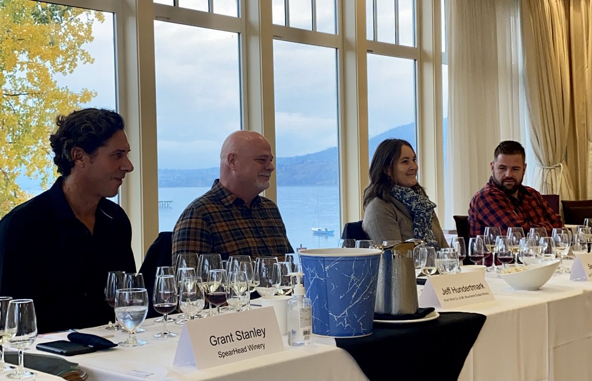 Two exciting Masterclass tastings took place this morning on day 3 of #Bootcamp21 with esteemed panelists  from <a href="/tantaluswine/">Tantalus Vineyards</a> @LeVieuxPin <a href="/rustwinery/">Rust Wine Co.</a> and <a href="/spearheadwinery/">Spearheadwinery</a> led by moderator <a href="/rhyspendermw/">Rhys Pender MW</a>