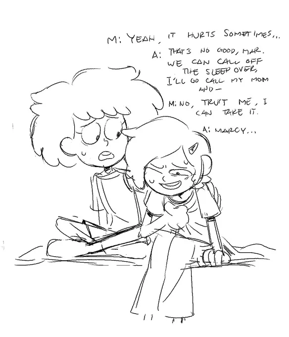 She's fine, Anne #amphibia #amphibiamarcy 
