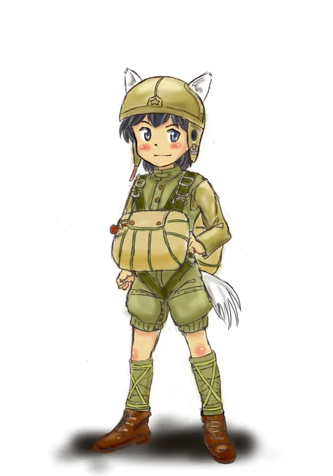 初期の空挺作戦では装備が索にからむと墜死するので最低限の装備の上からジャンプスーツを着て降下。小銃や機関銃を落下傘の付いたコンテナで投下したら風で流され回収できない状況発生。拳銃と手榴弾で戦う羽目になり「兵器と一緒に降下した方がよくない?」と全部持つスタイルになったらしい。>RT 