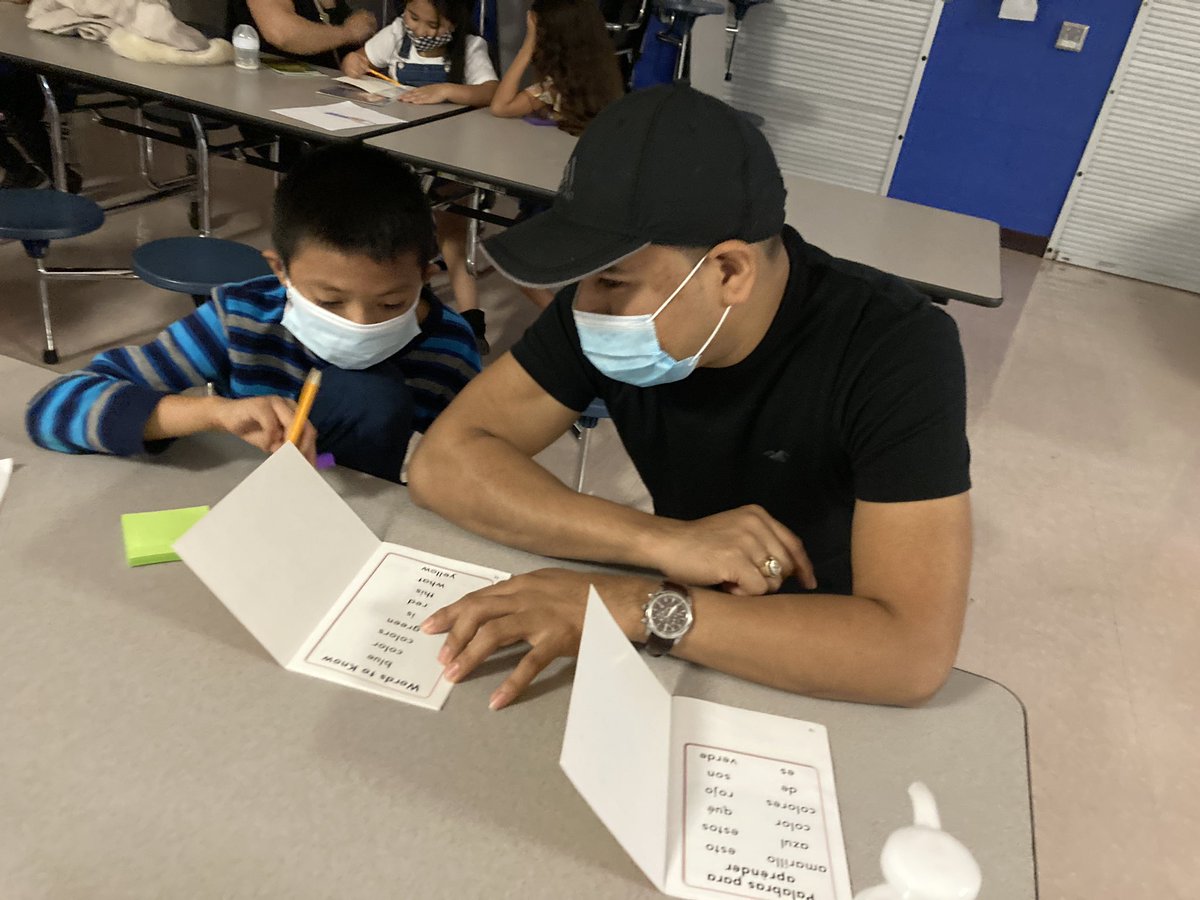 Emily_RiderESL's tweet photo. Amazing Parent Meeting for ESL last night! We had around 70 attendees learning and practicing reading strategies (and that’s not counting the babies 😉). @HurleyElem @RSSESL #5houses1family #shine #TEACHers https://t.co/PUSEvBDEVS