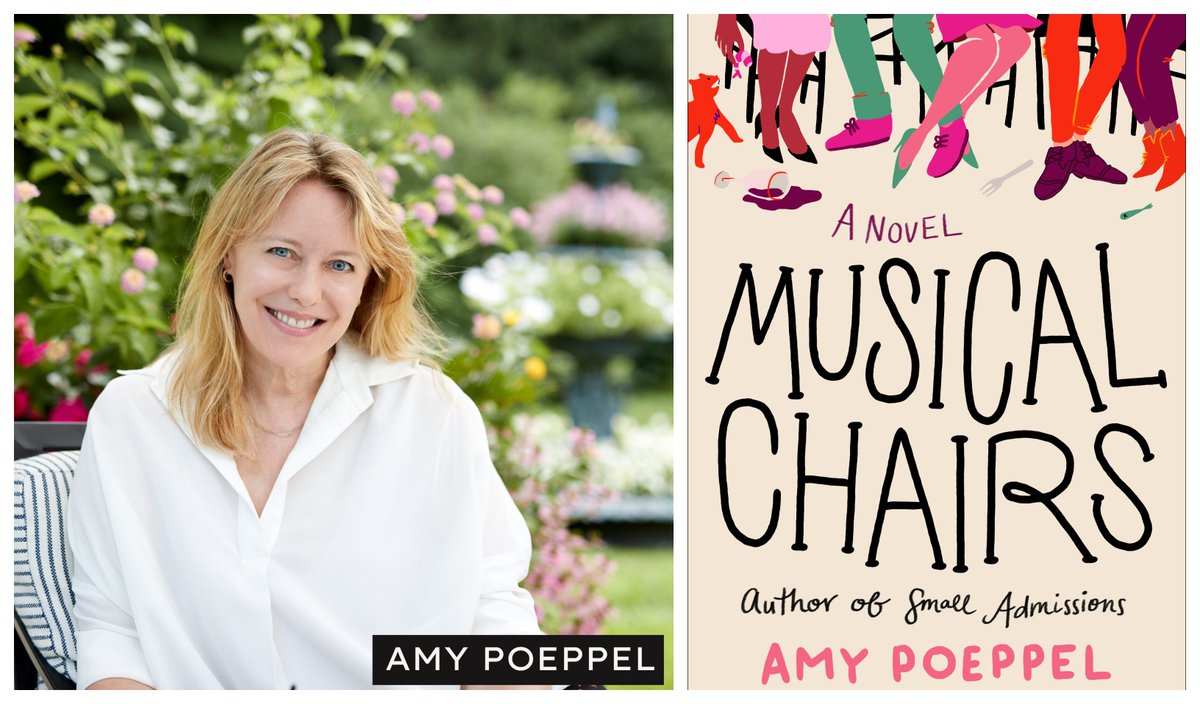 CTBookCTH's tweet photo. Congratulations to Amy Poeppel!
Musical Chairs wins the 2021 Connecticut Book Award for Fiction
Watch the awards here: https://t.co/QPUqRVsd4z
#ctlit #ctpoetry #ctbook #ctauthor #literature #poetry #ctbookawards2021 https://t.co/DDVqz0YsIY