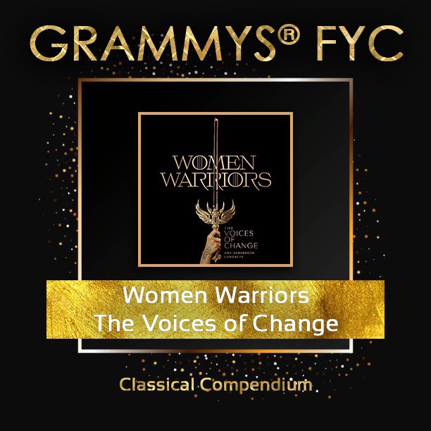 NBonin's tweet photo. 🌟FYC “Women Warriors: The Voices of Change” 🎶 
Please consider supporting this project featuring 8 women composers in Best Classical Compendium! #grammyfyc #GRAMMYs #diversity #inclusion #womeninmusic #womeninfilm #music #womencomposers https://t.co/SY8DQPK0Tq