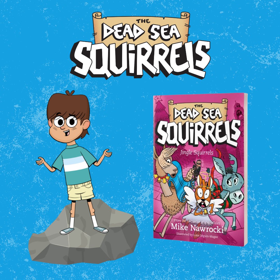 We have exciting news to share about The Dead Sea Squirrels animated series: the second episode is nearly finished and the third episode is now in production. And don’t forget: the ninth book in the series is now available: Jingle Squirrels.