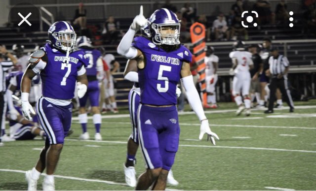 TomorriusSmith's tweet photo. #AGTG After a great conversation with @CoachYoung41 i’m blessed to say i have received an offer from Kentucky Wesleyan 💜🤍  @kwc_football @CoachFrase @CraigYeast @Coach_Rayl @coachkriesky https://t.co/VWbApGV4F2