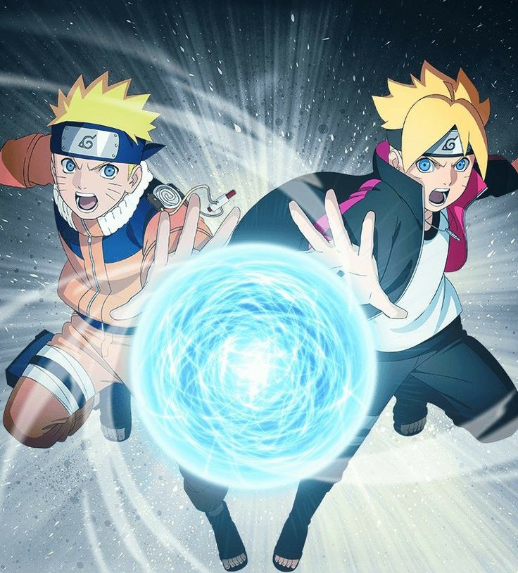 CRIEI O FILHO DO BORUTO E DA SARADA - UCHIHA + UZUMAKI 