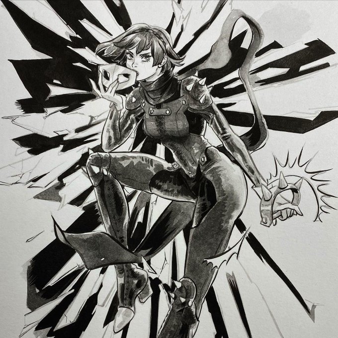 Makoto from Persona 5 commission! I miss this game 