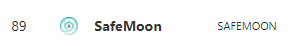 Kempou1's tweet photo. The clim continues. #SAFEMOON is now in place #89 by market cap!

Just wait till the end of the year! https://t.co/KSY1DmzzH3