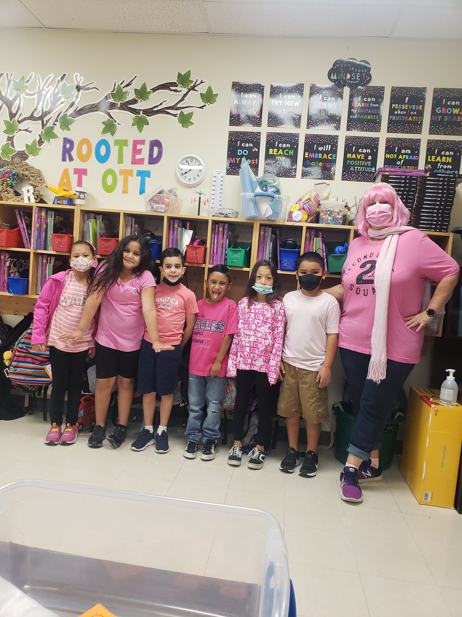 LaurelRodriguez's tweet photo. Pink Out for Breast Cancer Awareness! @NISDOtt @olvera_vp @PrincipalBueno https://t.co/9cw4myTfV4