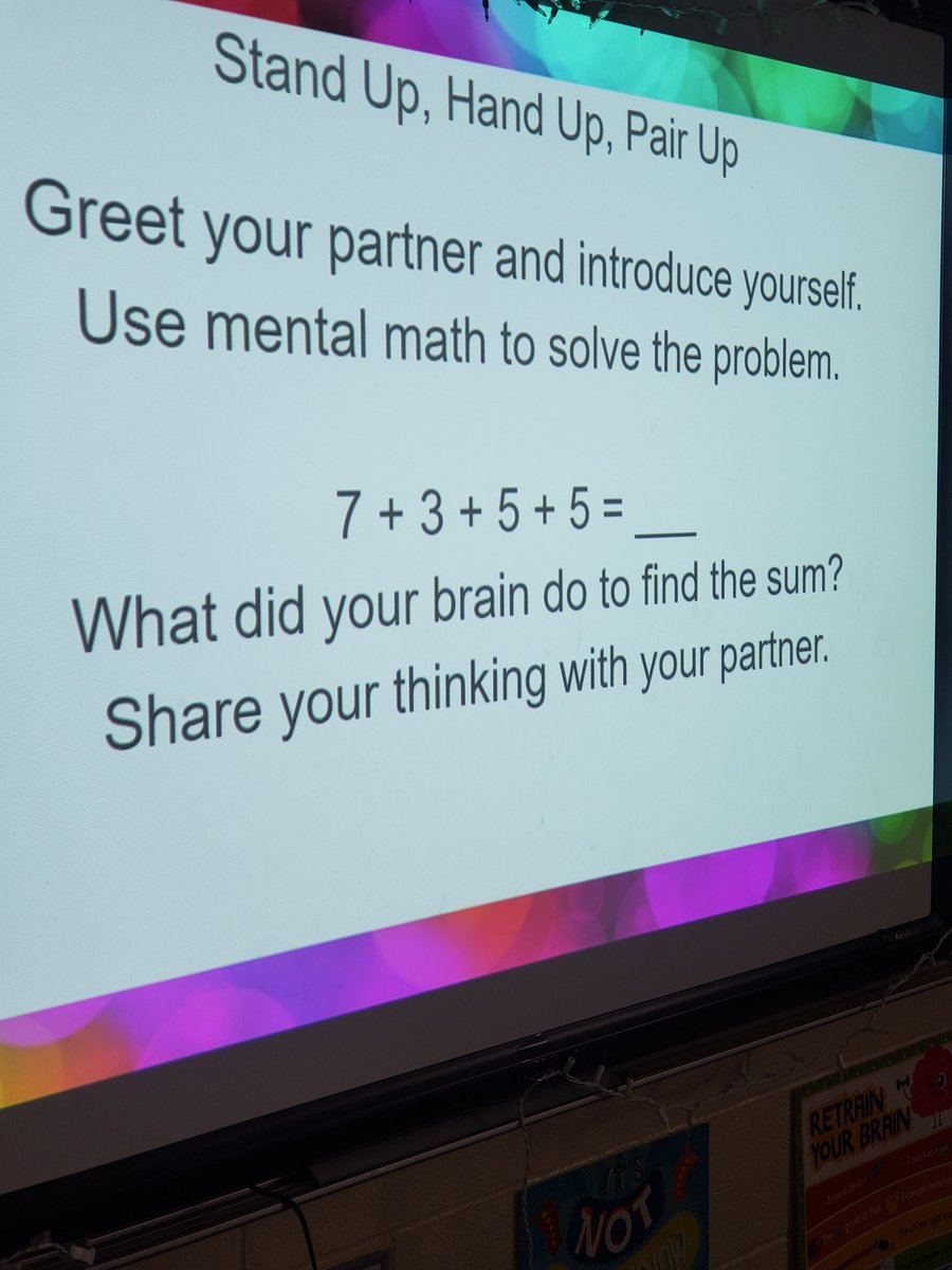 LaurelRodriguez's tweet photo. Partner work during Math Warm Up @NISDOtt @PrincipalBueno @olvera_vp @alemanmath https://t.co/OqeLScdiM9