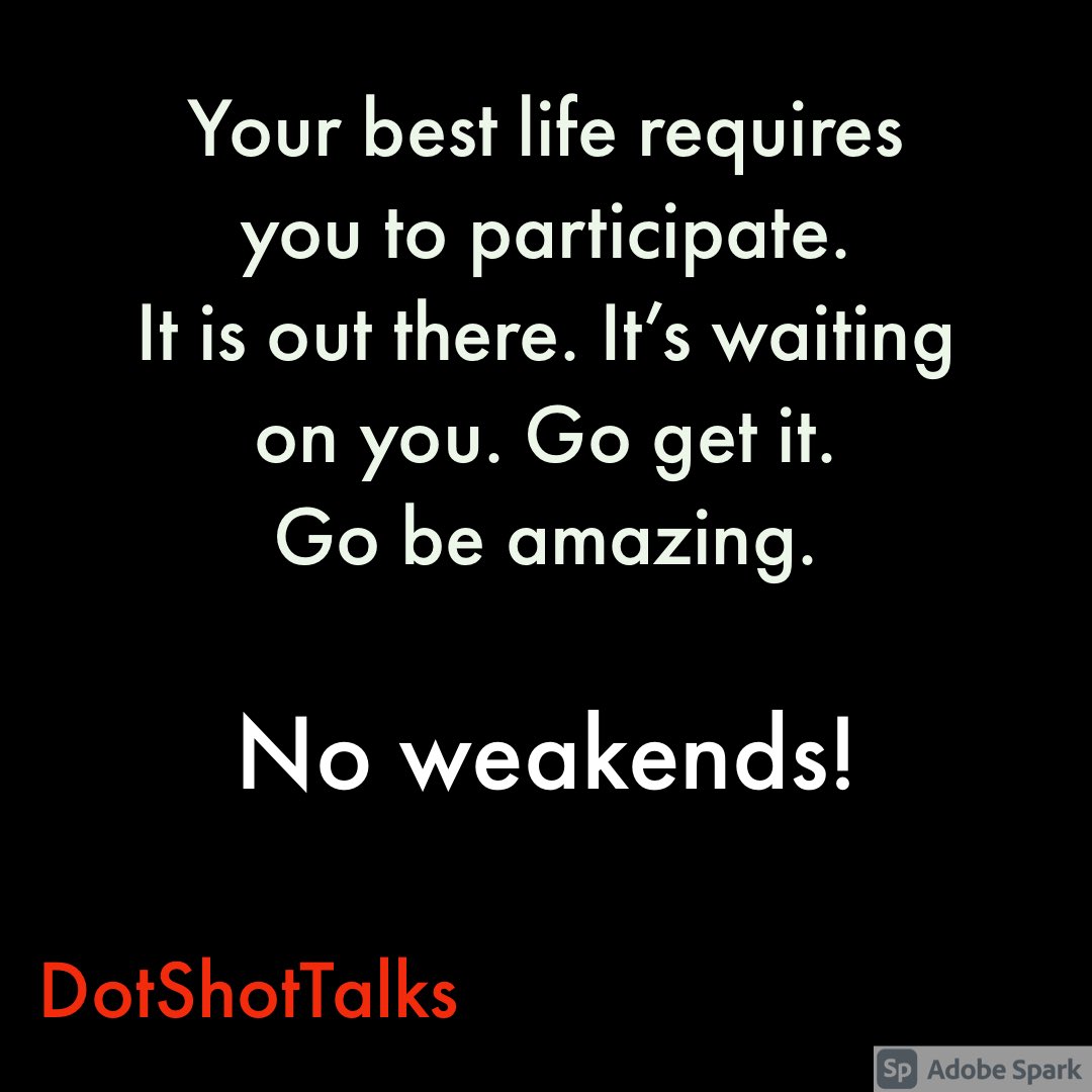 ShotTalks's tweet photo. No time like the present!

#DotShotTalks
#GoBeAmazing
#ConnectDotsTakeShots
#YouMatter https://t.co/vGoWOEGnv9
