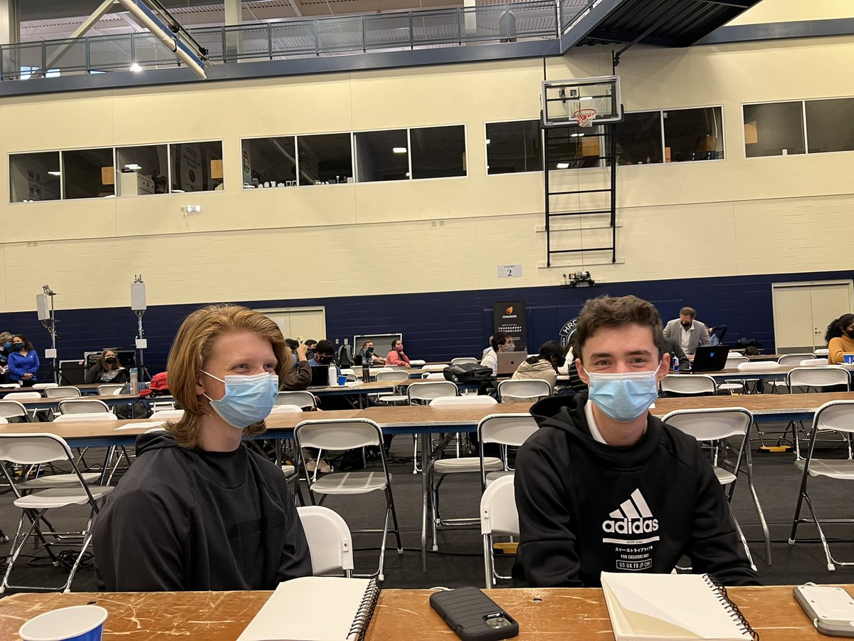 Attending the #5GSportsHack with a team of high school students