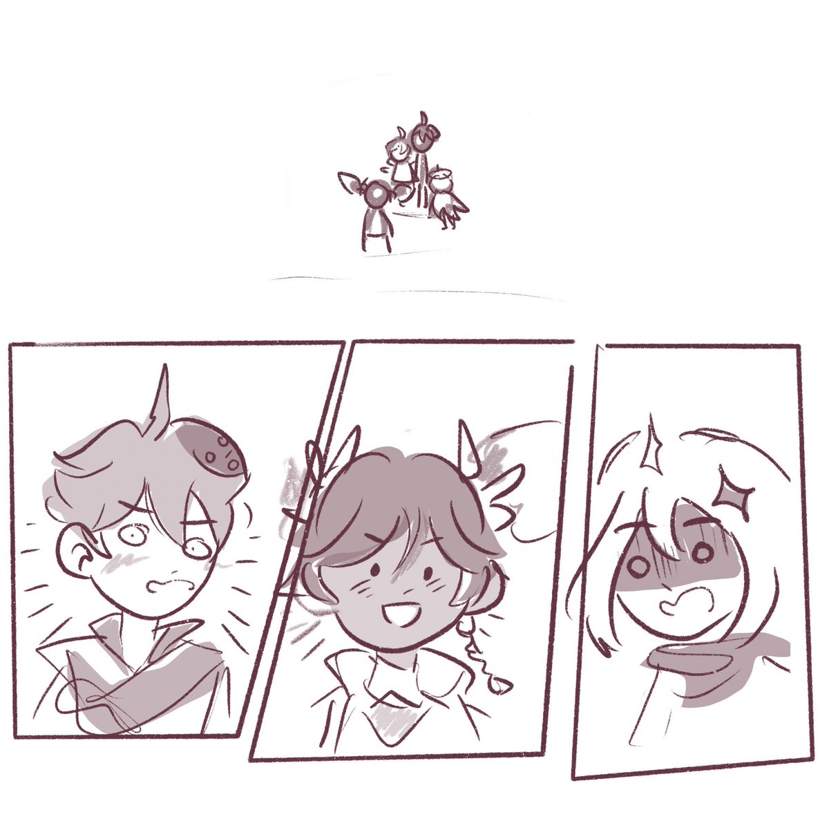 lludoart's tweet image. // Genshin new event spoilers 

LET 🙏AETHER 🙏 SPEAK 🙏

#childether #childeaether