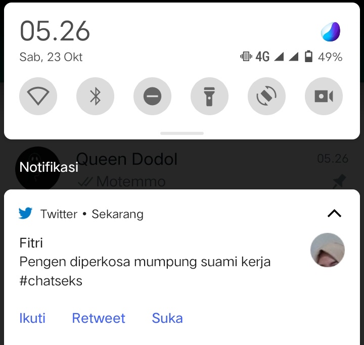 dodol4631's tweet photo. @rina64504551 Meresahkan https://t.co/Rxmc99bC9Z