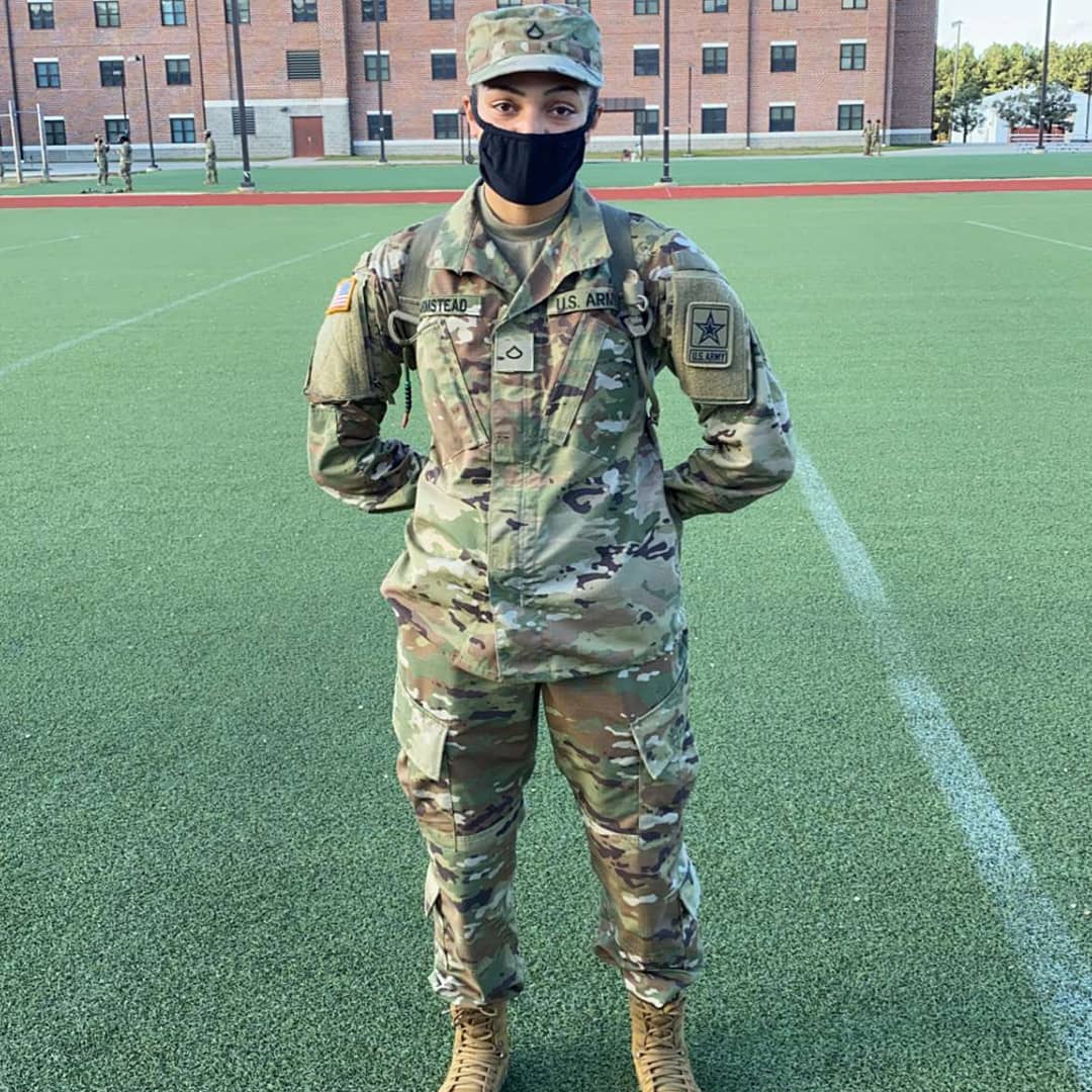UDrotc01's tweet photo. Cadet Armstead is this week’s Cadet of the Week!

She is double majoring in Aviation Management and Health, Wellness, and Sports and is serving in the Army National Guard as a 92A.

#changemaker
#leaderswanted
#3rdbrigaderotc
@armyrotc
@3rdrotcbrigade
@goarmy https://t.co/qrS1TboDel