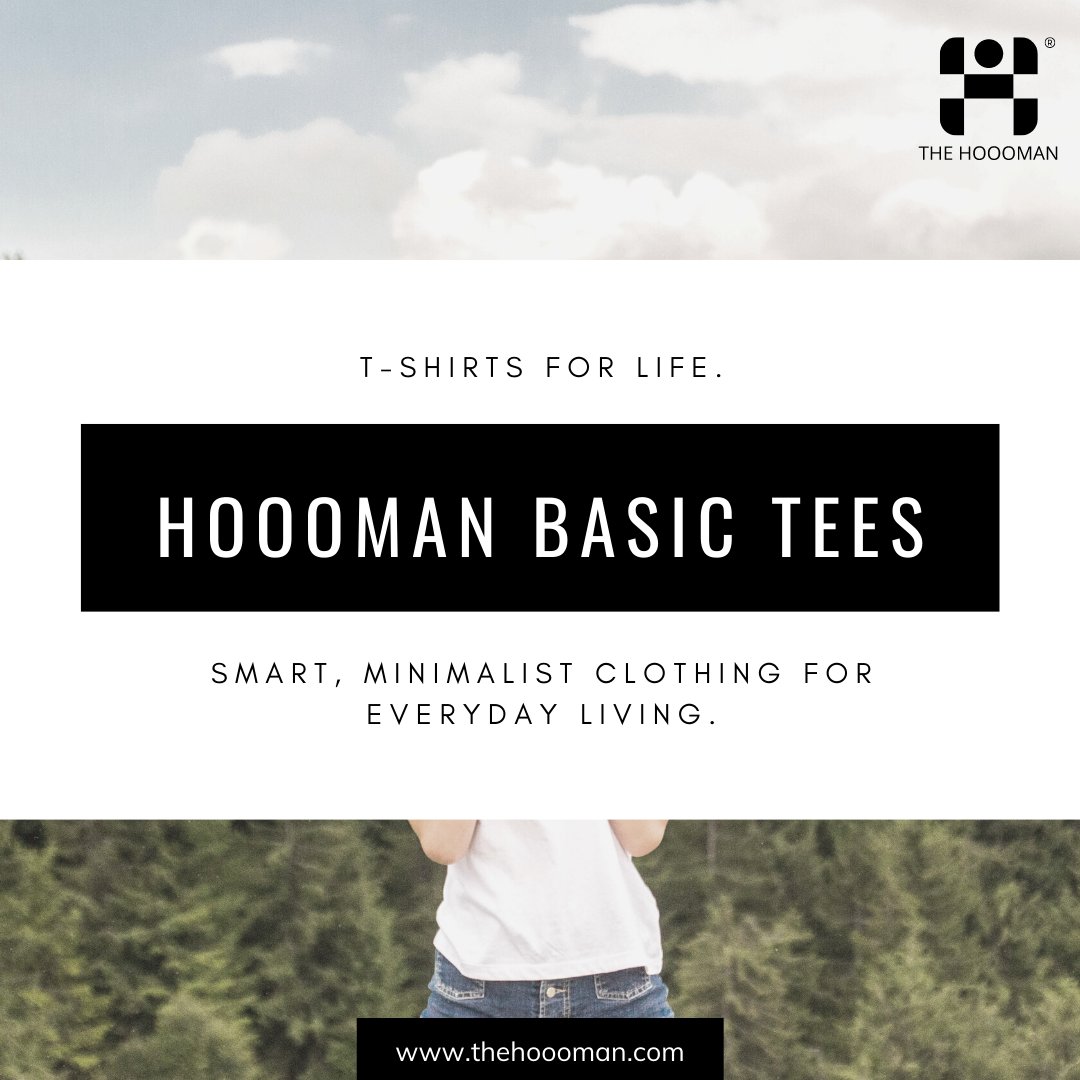 THoooman's tweet photo. T-shirts for life. ❤ Hoooman Basic Tees - Smart, minimalist clothing for everyday living. 🤩

#tshirt #fashion #tshirtdesign #clothing #hoodies #tshirts #style #apparel #tees #streetwear #tshirtshop #clothingbrand #tshirtprinting #tshirtstore #onlineshopping #clothes https://t.co/IOiBmCCDrg