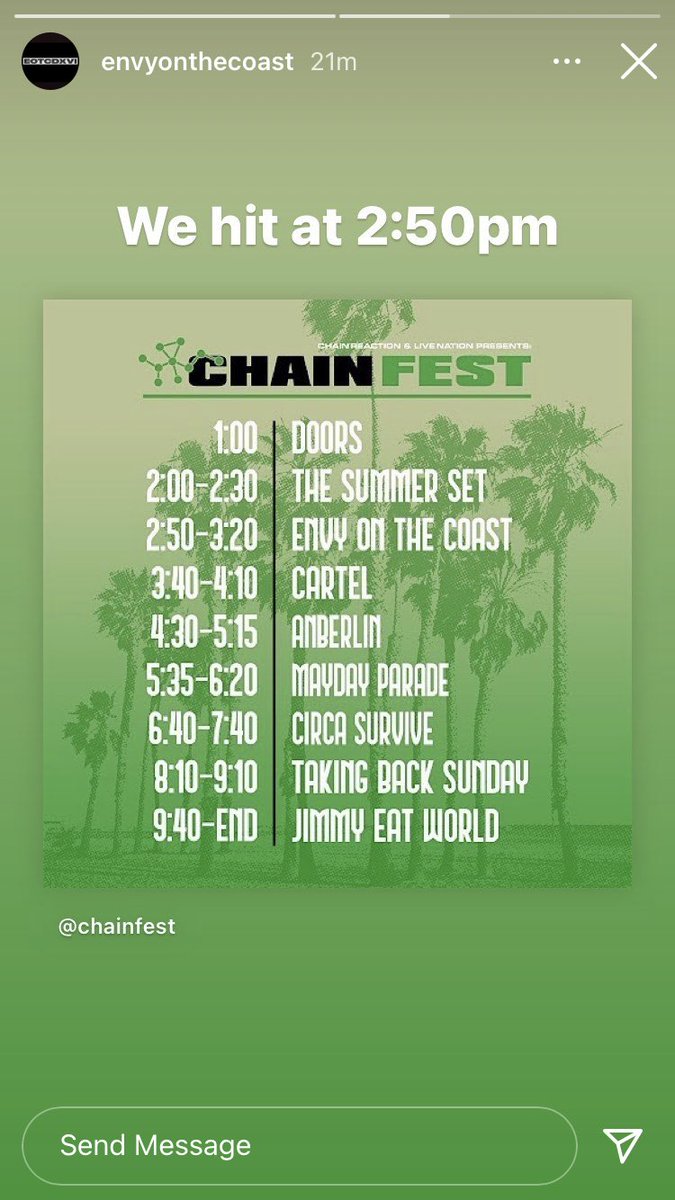 Going back in time to the 2010’s with the <a href="/EnvyOnTheCoast/">Envy On The Coast</a> team tomorrow at <a href="/chainfest/">Chain Fest</a> in SoCal 
🤙🏽🤙🏽🤙🏽