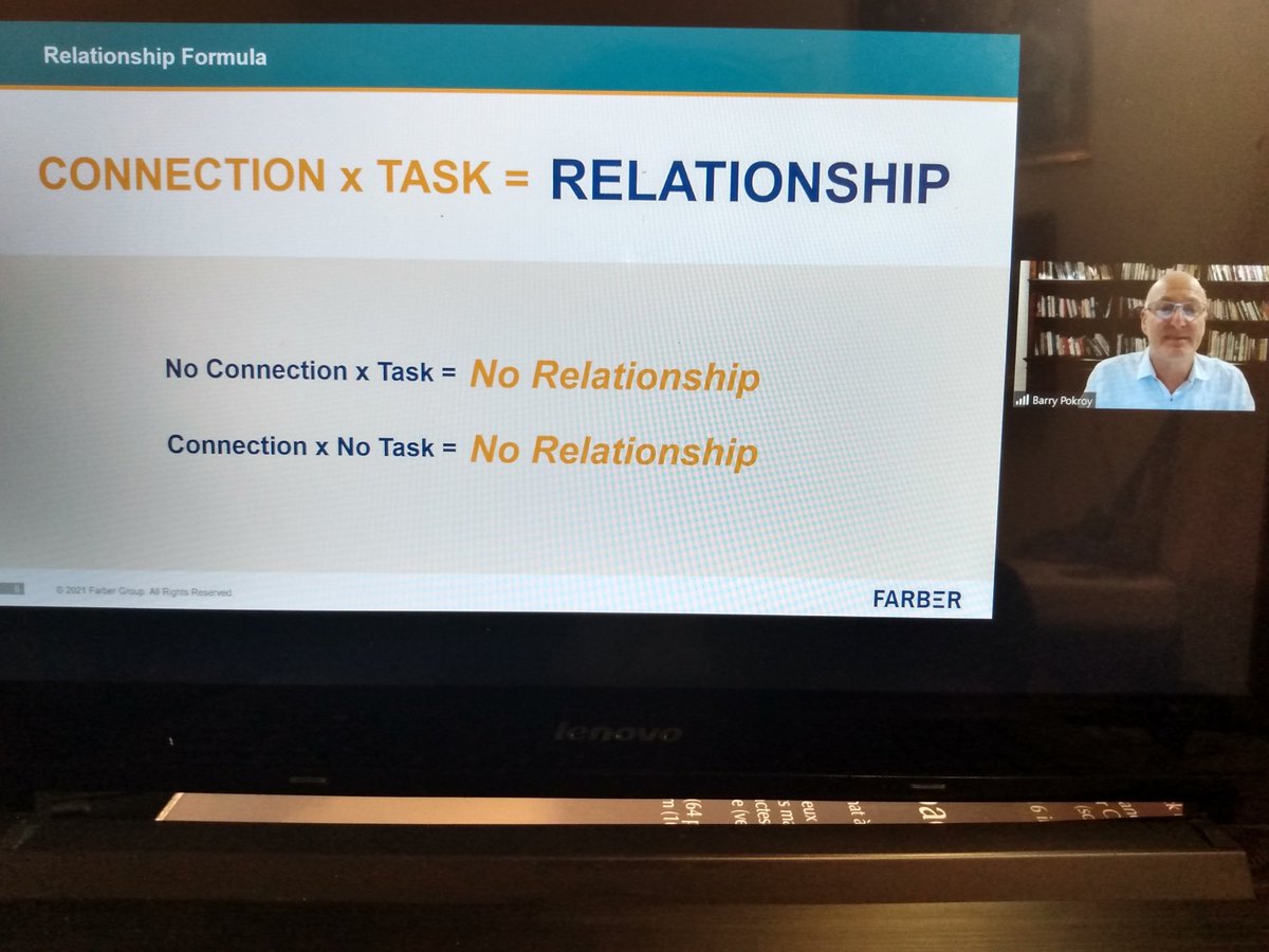 bfannetwork's tweet photo. Day 3 evening session of @bfannetwork #WILS2021 with Barry Pokroy from @FarberGroup How to Talk so People Listen. He knows his audience including a formula for the Accountants.๐ #bfannetwork https://t.co/1mhit9dMrU