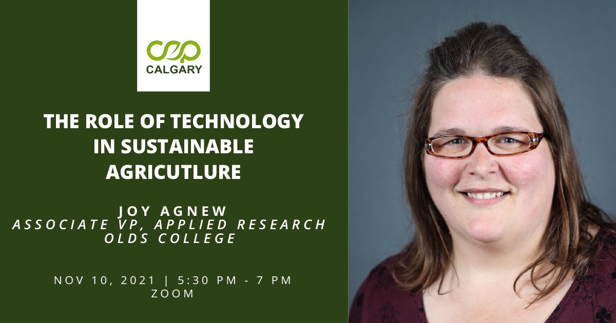 CEPCalgary's tweet image. Our first speaker at our #event is Joy Agnew from @OldsCollege. She was named one of Canada’s top 50 #influential #people in Canadian Ag by #Canadian Western Agribition. 

Register at: cepcalgary.org/events-1/the-r…