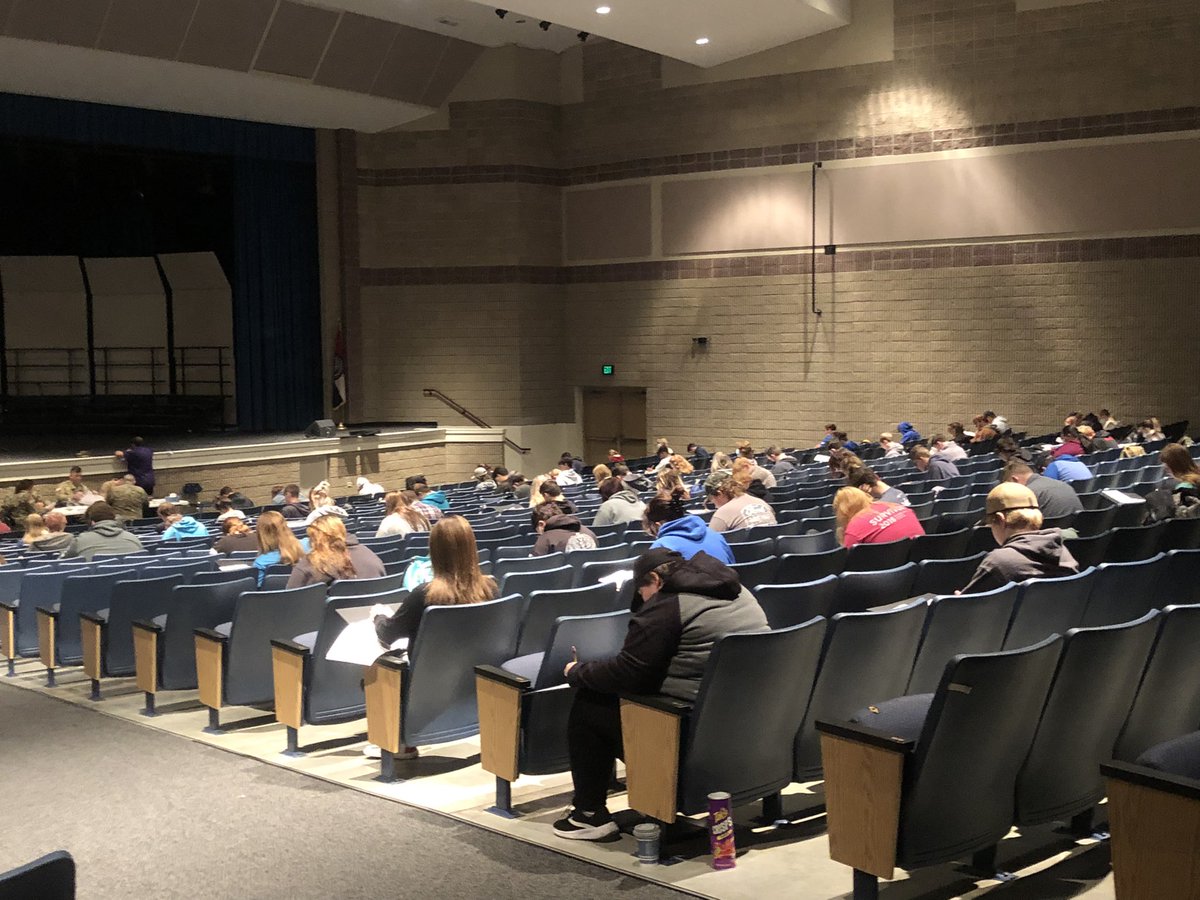 gstokes5's tweet photo. Giving the ASVAB at BHS today. 2022 Career Readiness. @LibCounselors @goliberators https://t.co/yOL6AwShu1