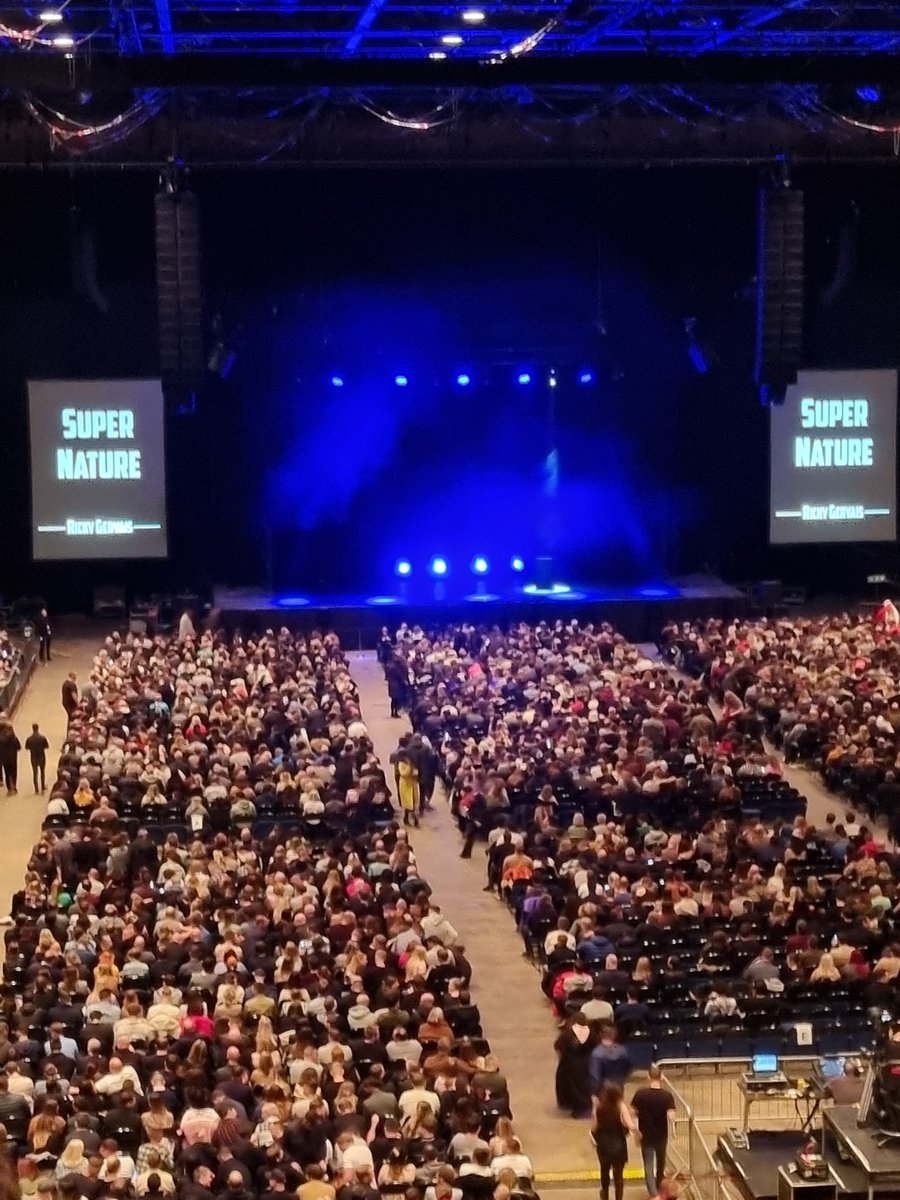 Saw the awesome #SuperNature In Liverpool. <a href="/rickygervais/">Ricky Gervais</a> was absolutely fantastic!!! Such a good night!