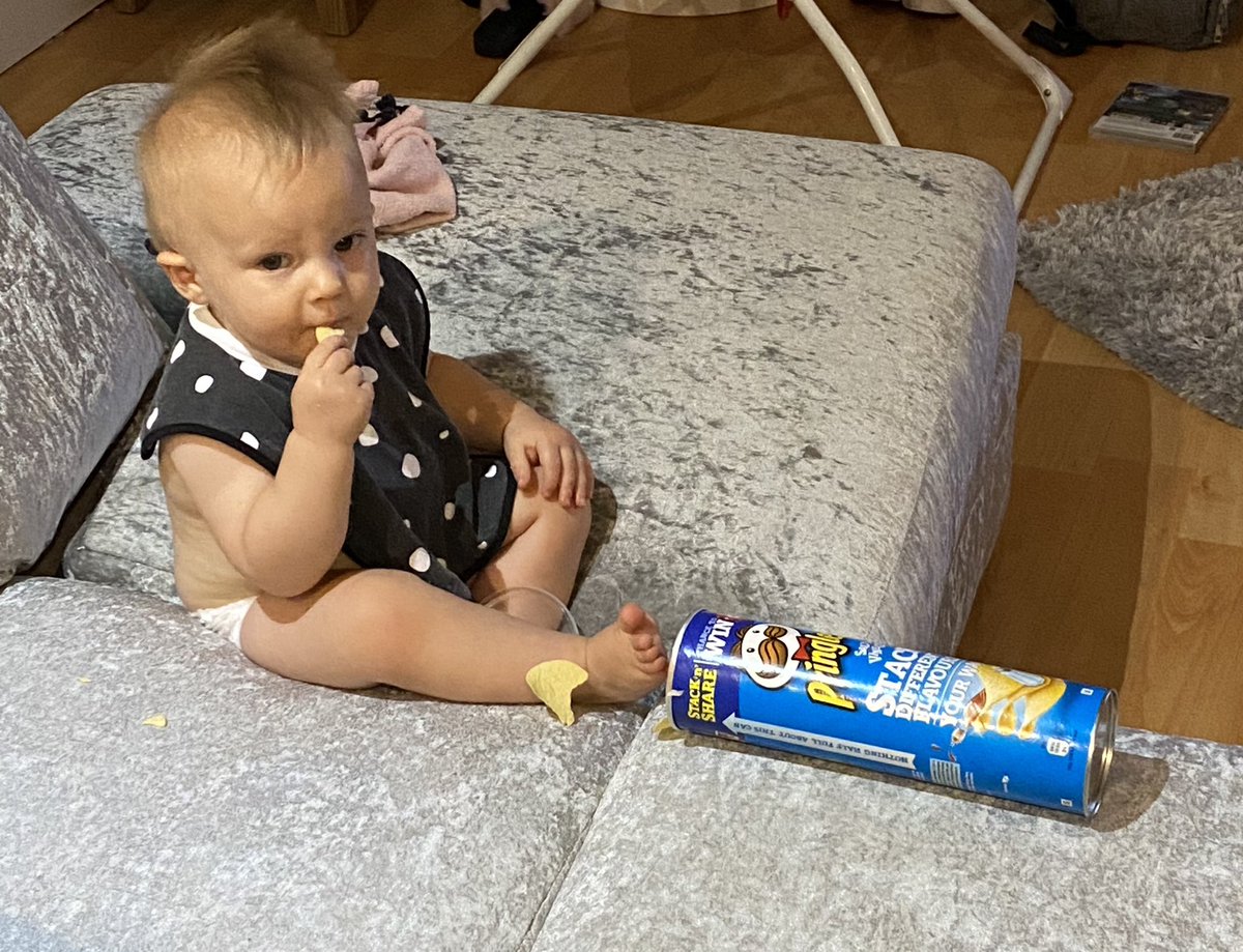 Nutnutdaniella's tweet photo. How is my Pringle stealing monster 1 next week #growingtofast https://t.co/h0MDedkaMC
