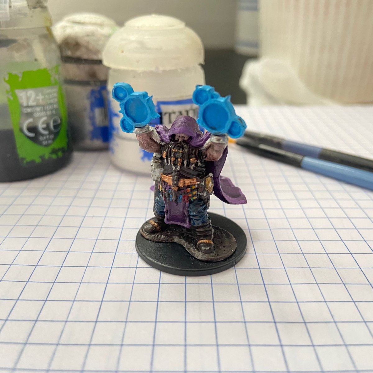theherosvault's tweet photo. Check it out! My first attempt at painting a mini. I think I did a good job for my first time. What’s your favorite mini that you have painted?

#miniature #dnd #dungeonsanddragons #painting #rpg #ttrpg #tabletop https://t.co/SH6GHZ33od