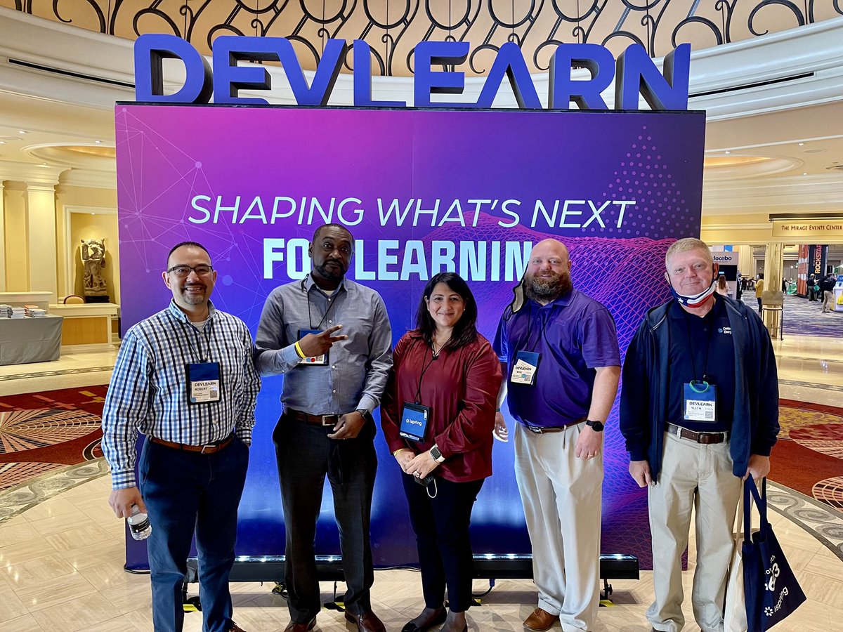 JohnathanGBanks's tweet photo. #devlearn2021 https://t.co/5T3qBkESOb