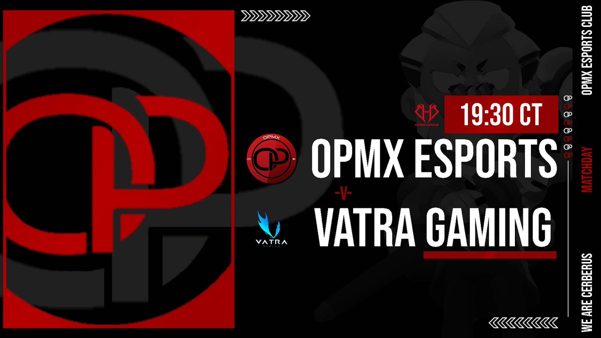GamingOpmx's tweet photo. Hoy nos jugamos todo en @BrawlStarsES para entrar a playoffs en @HL_League 🔥

🆚 @VatraGaming 
🎥 Offline
⏱ 19:30 HRS CT

Mucha suerte chicos!

@GustavoBS_19
@BlindBS_Ken
@WeeZingB   
@iSouls_BS   
@Killermonger15

#OPMx #BrawlStars #PowerOP https://t.co/LwO5PjUGWE