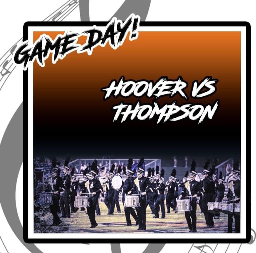 HooverHighBand's tweet photo. Game Day! https://t.co/WDUVTfQ6SB