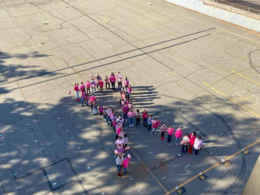 MrsLeardoBHS's tweet photo. A “pink” filled Friday @S5_Belleville dedicated to raising money for breast cancer awareness was the perfect way to end the week! 🎀💓👚@ePerri904 @BPSEngagement @MrD_PE @DonnaGiuliano3 https://t.co/6osKFJafkq