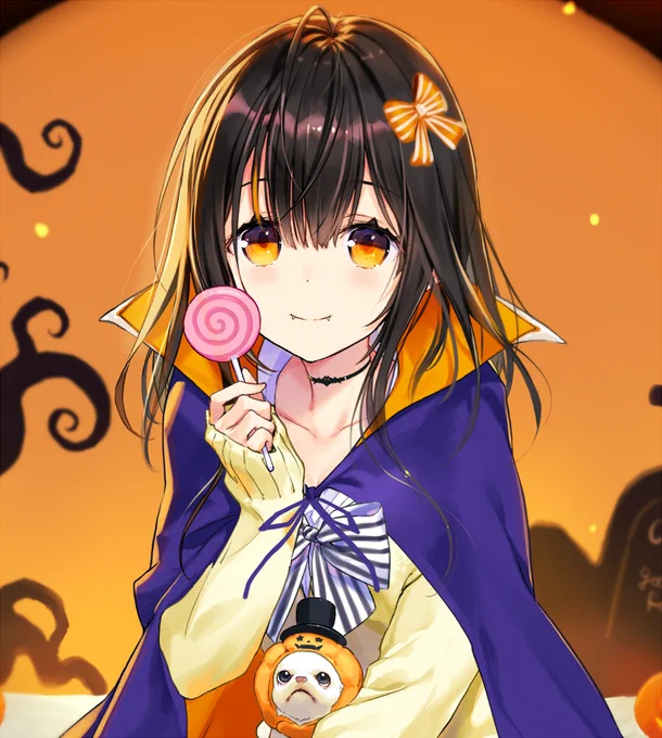 ハロウィン🎃の絵でしたね。
 #みなさん去年の今頃はどんな絵描いてましたか 