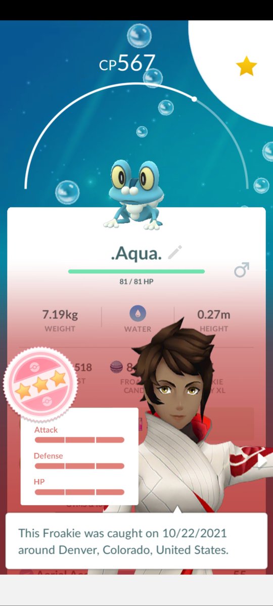 BurnMan805's tweet photo. #HatchOfTheDay #PokemonGO 🐸💙 https://t.co/oqVP2RQjhD
