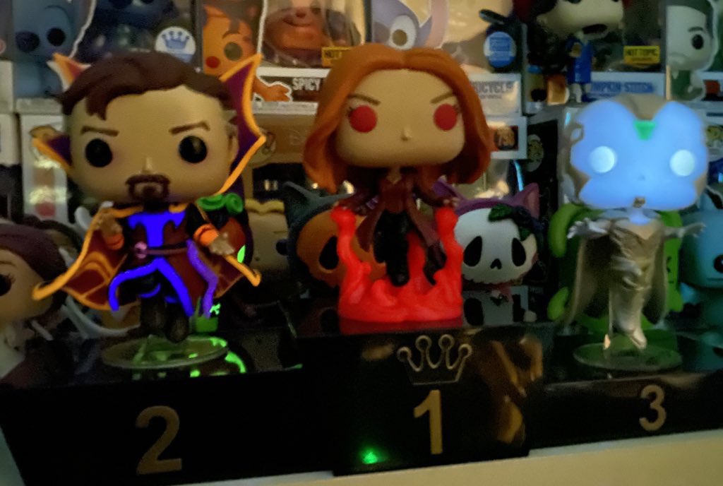 The MCU Phase 4 is a-Glow with potential. #FunkoPhotoADayChallenge #MCU #Phase4 #WhatIf  #WandaVision #FunkoPop #Glow #Marvel #TWIFPhotos <a href="/OriginalFunko/">Funko</a> <a href="/brianmariotti/">Brian Mariotti</a> <a href="/thisweekinfunko/">This Week In Funko</a>