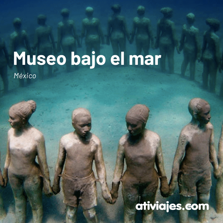 ativiajes's tweet photo. Museo bajo el mar 😱 🐠
El primer museo en el mundo bajo el mar, con más de 500 esculturas sumergidas a casi 10 metros de profundidad. Para visitar este museo debajo del mar Caribeño se puede hacer en embarcaciones de fondo de cristal, nadando con snorkel o buceando.
#atilugares https://t.co/ngwNezQvEP