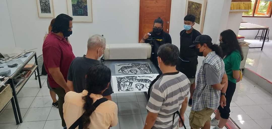 Seharian d Ubud, keasyikan juga  beginian ... sehat2 Pak GM 🙂