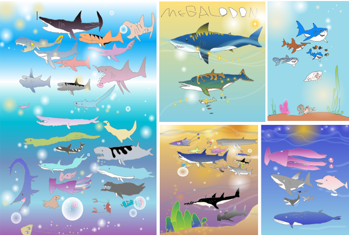 j_petchpailin's tweet photo. His The 1st collection_Megalodon and His Friends🥰😍😀😍😍😍😃😃😃✨✨✨
updated every week https://t.co/VrWt9ZDs0p
#TheKidArtist #Megalodon #Shark #NFTCommunity https://t.co/JN1bWRIEwz