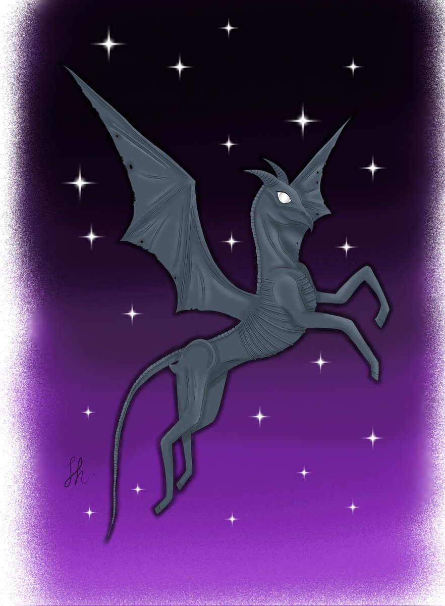 imagineworlds12's tweet photo. Thestral #thestral #HarryPotter #hp #FantasticBeasts #animalesfantásticos https://t.co/pJZ4Tv50ZK