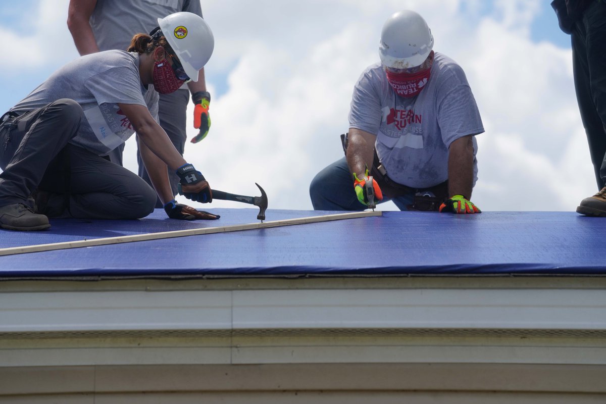 Our swayers are sawing. Our roof tarpers are tarping. What can you do? Donate to fuel our veteran-led volunteers as they bring relief to those impacted by Hurricane Ida: trusa.co/Ida