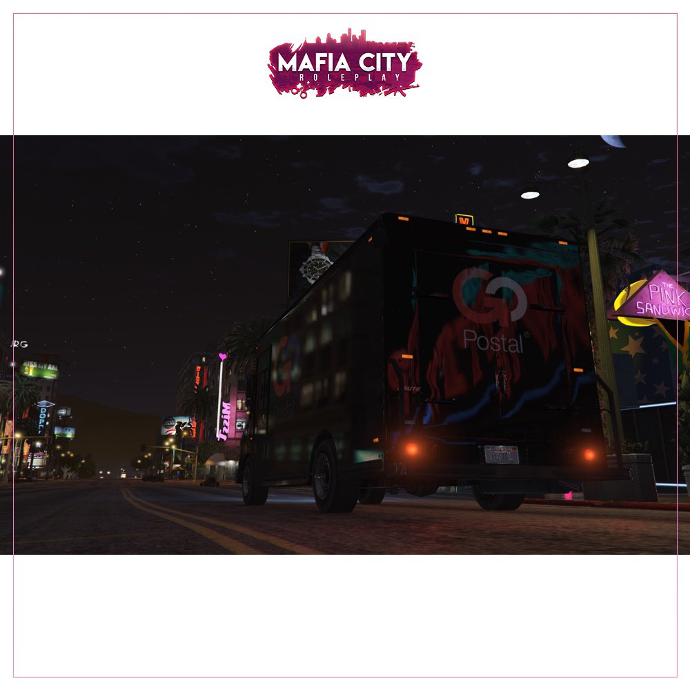 MafiaCity_RP's tweet photo. In rain, sleet, sun or snow we deliver so you don't go without! #mafiacity_rp #ragemp #roleplayserver #pcgaming #gtavonline #gtavroleplay #gtavrp #ragemultiplayer https://t.co/o3Tf3gfzNb