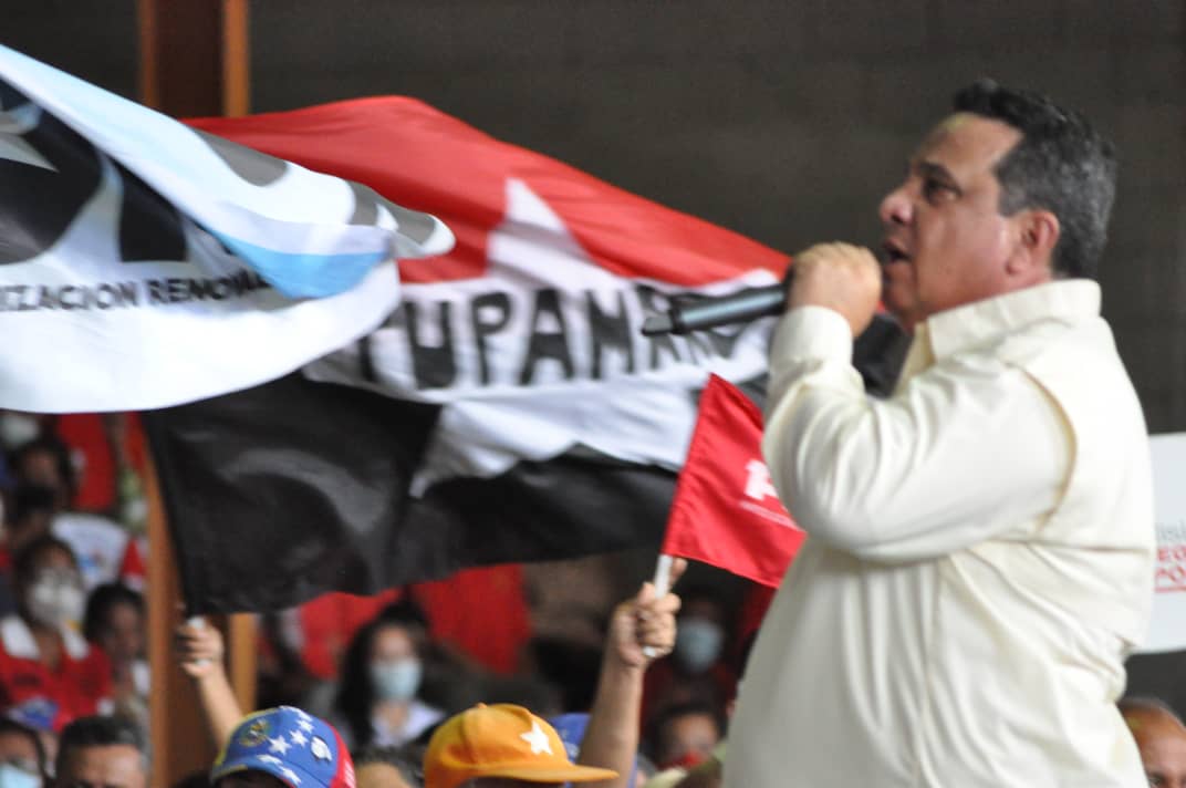 Tupamaro activo a sus #17AñosDeRebedía con la clase obrera, en el polideportivo de San Luis, con el mayor <a href="/Gerardo4fPsuv/">Gerardo Márquez</a> a la gobernación de <a href="/GobTrujillo/">Gobierno de Trujillo</a>