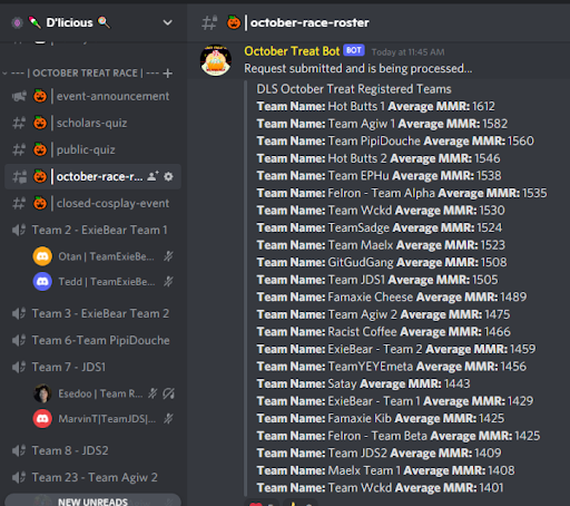 Silent_Tom_'s tweet photo. AANDDD THE RACE HAS BEGUN!! 

23 TEAMS

20K SLPs

WHO YOU GOT??! 

@DliciousDLS @AxieInfinity https://t.co/ibieI7vln7