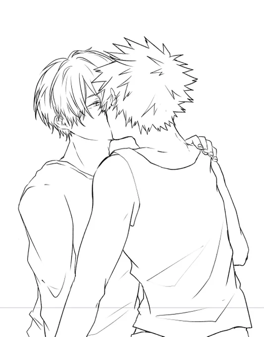 ※爆轟
キスする時は可愛く目なんか閉じないし赤面もしてやらない🍰が好みです(原稿進捗フリート) 