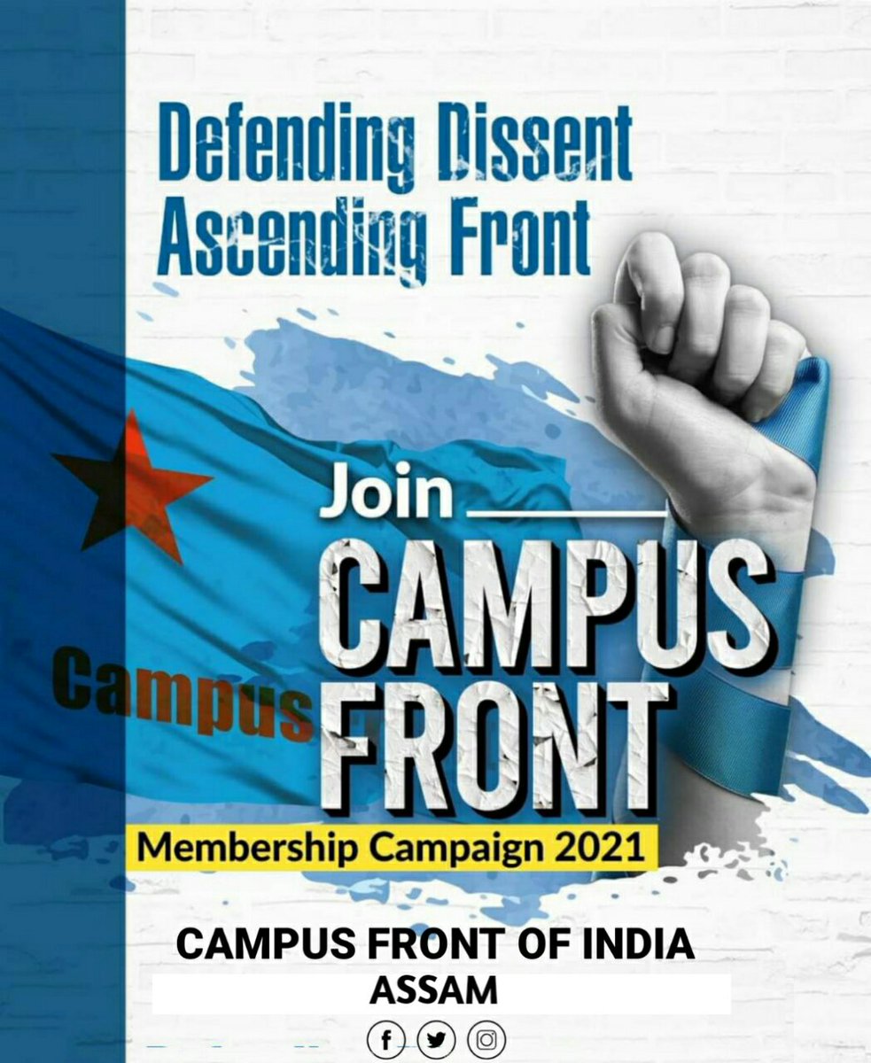Safik1999's tweet photo. #Defending_dissent
#ascending_front
#join_campus_front
#membership_campaign_2021
#campusfrontassam
#Campus front of India Assam
https://t.co/JvifL7G5cL https://t.co/sJdW2KkmL0
